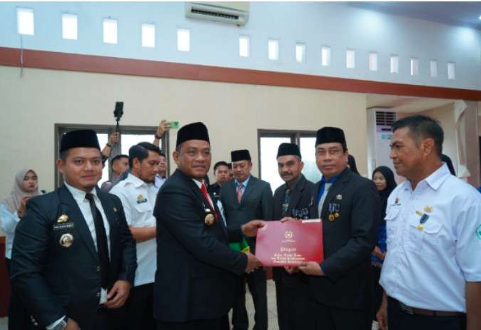 Serah Terima Jabatan Bupati Luwu, H. Patahudding : Visi misi Pemkab Luwu  sejalan dengan Asta cita Presiden Prabowo
